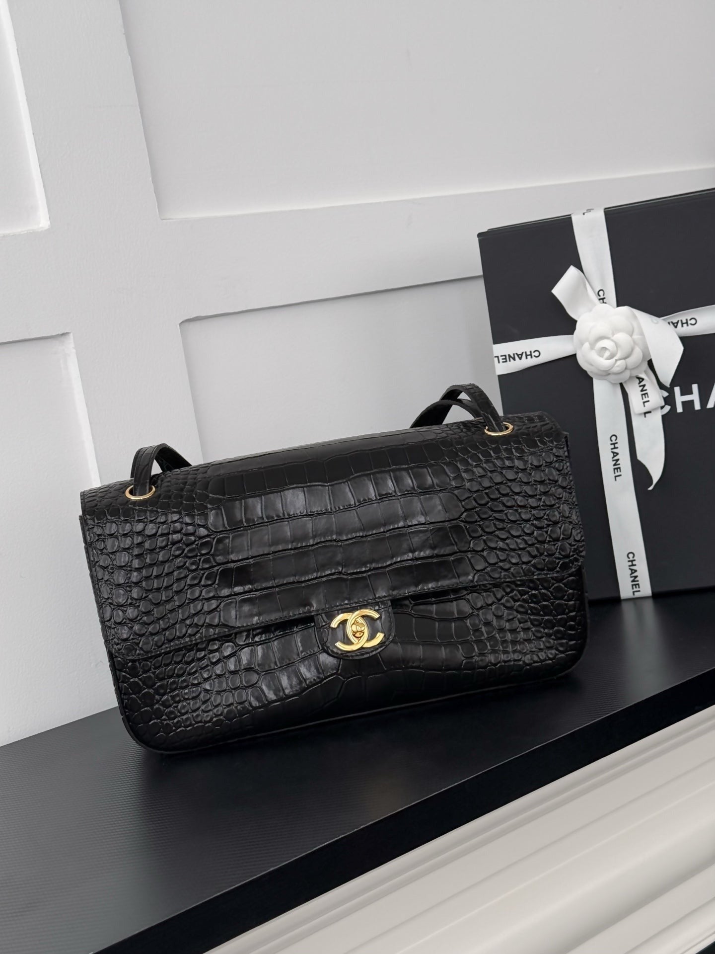 Chanel 2026 Maxi Flap Bag Suede Leather 167416