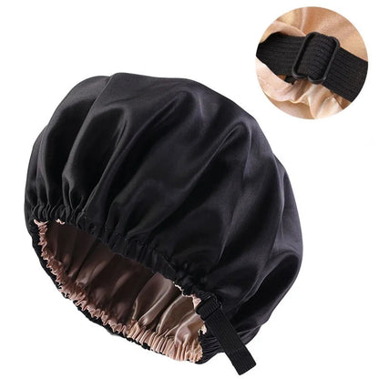 Bonnet en Satin Ajustable
