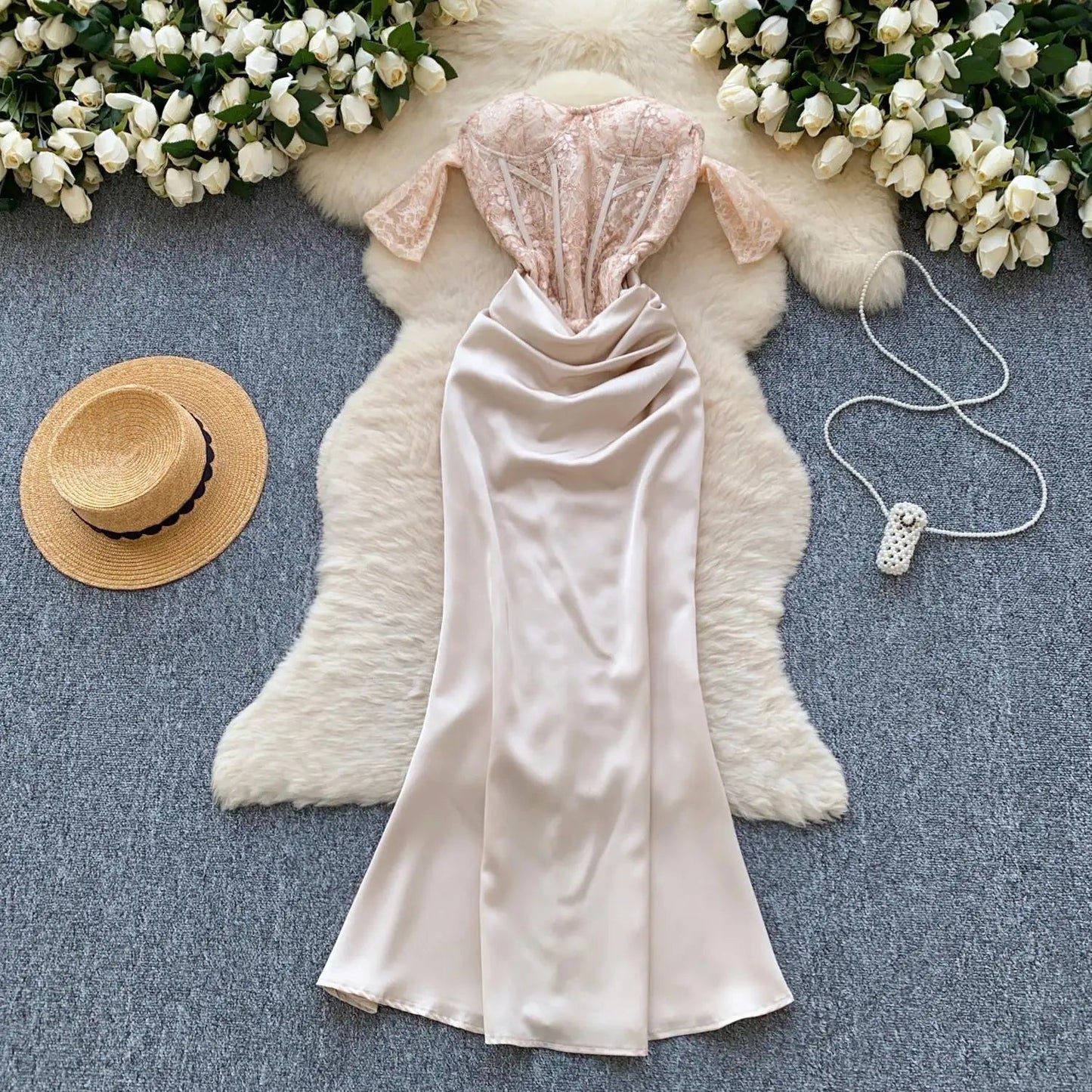 Robe Chic en Satin