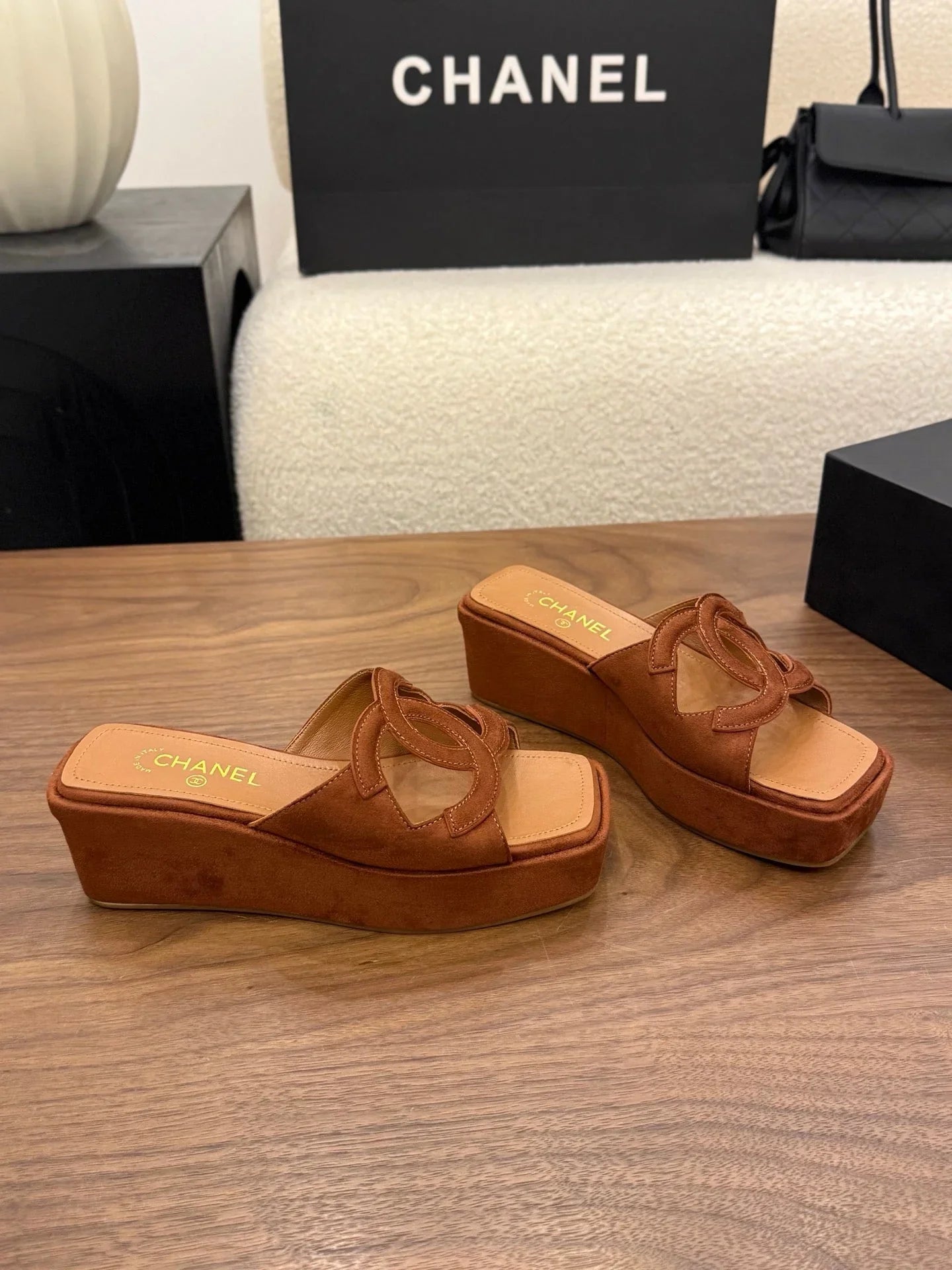 CC 2026 Slide Sandal 50mm Leather 948636