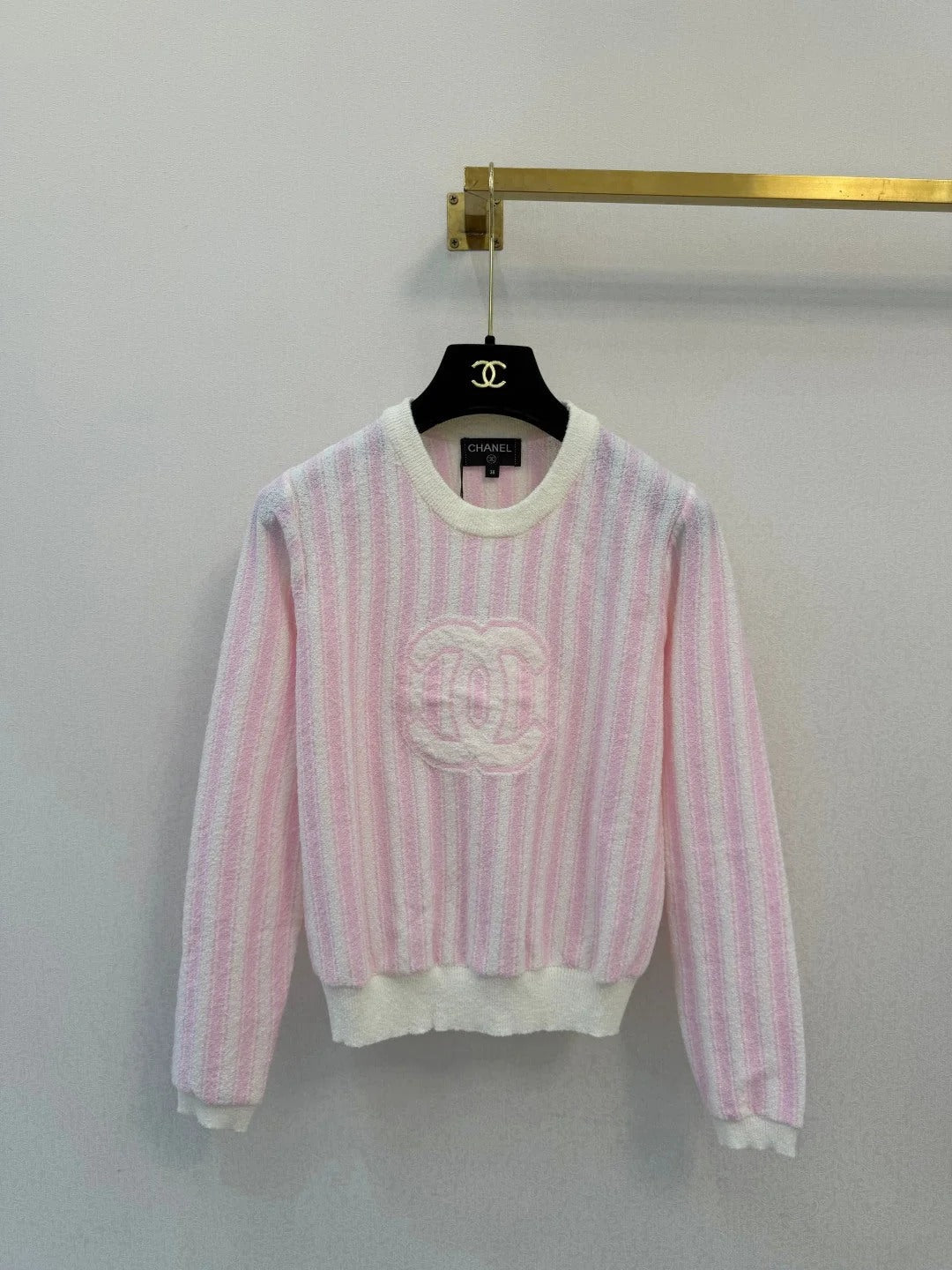 Chanel 2026 Striped Sweater Wool 417561