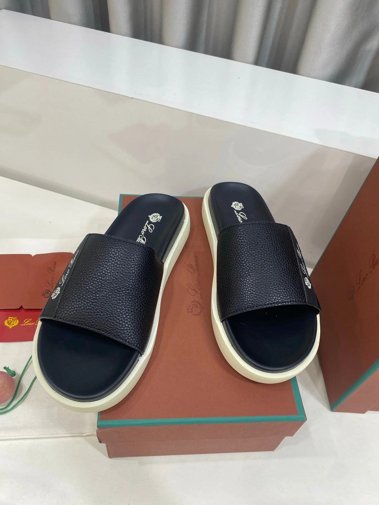 Loro Piana 2026 Slipper Suede Leather 911320