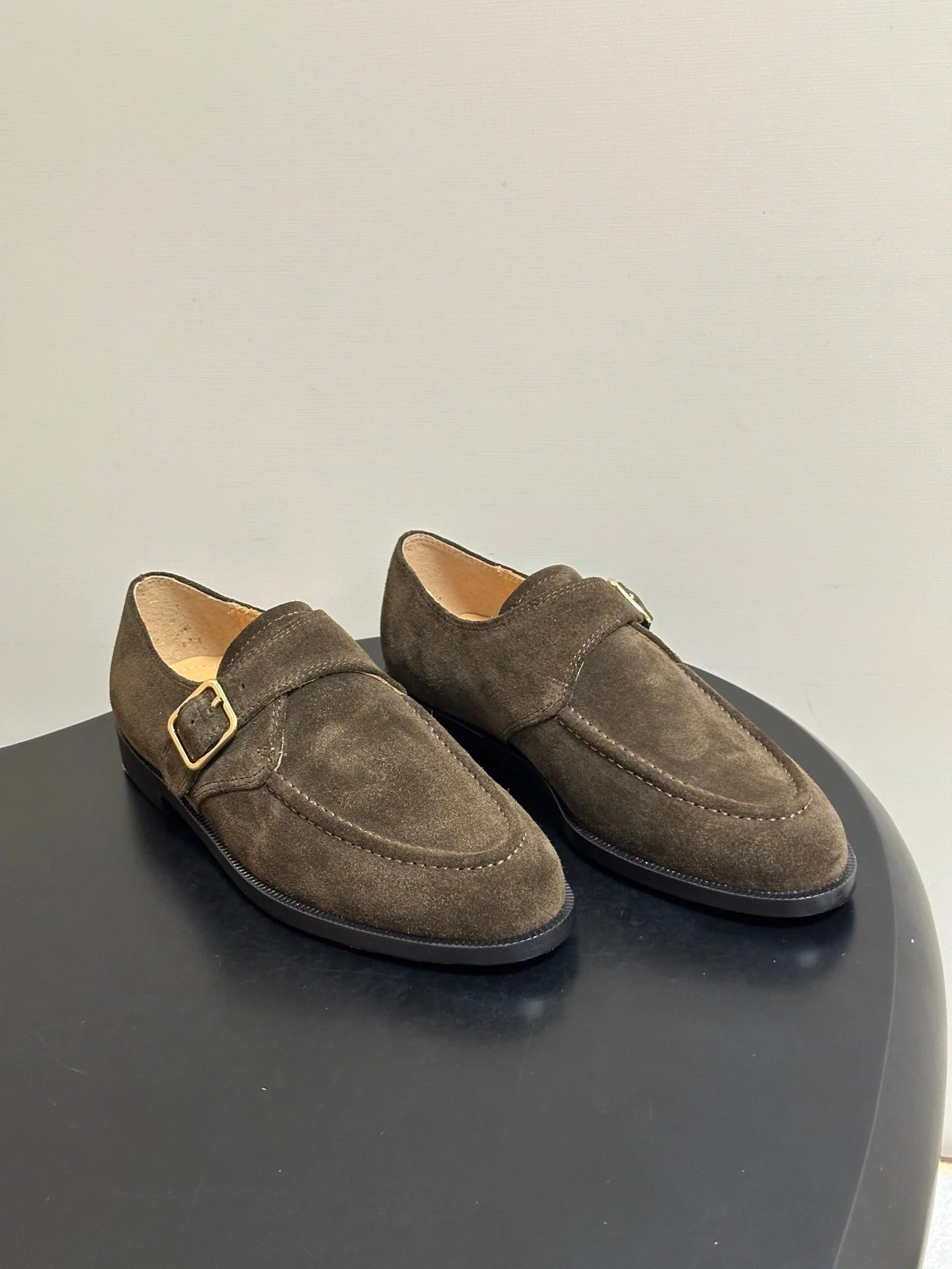 Loro Piana 2026 Buckle Loafer Calfskin Suede 935019