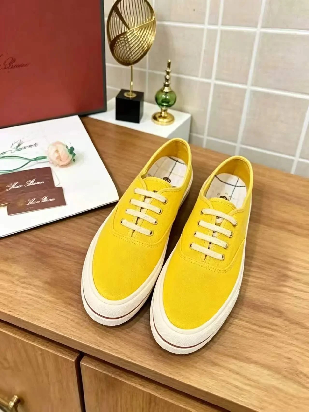 Loro Piana 2026 Tennis Walk LP Casual Sneaker Canvas 935782